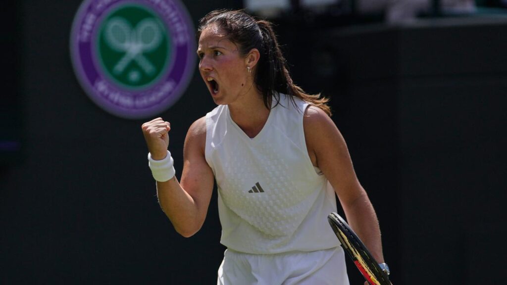 Daria Kasatkina became the last Australian woman to exit Wimbledon after defeat by Naomi Osaka.
