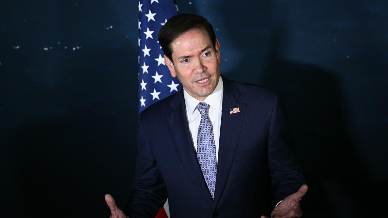 US Secretary of State Marco Rubio speaks at the ASEAN summit in Manila