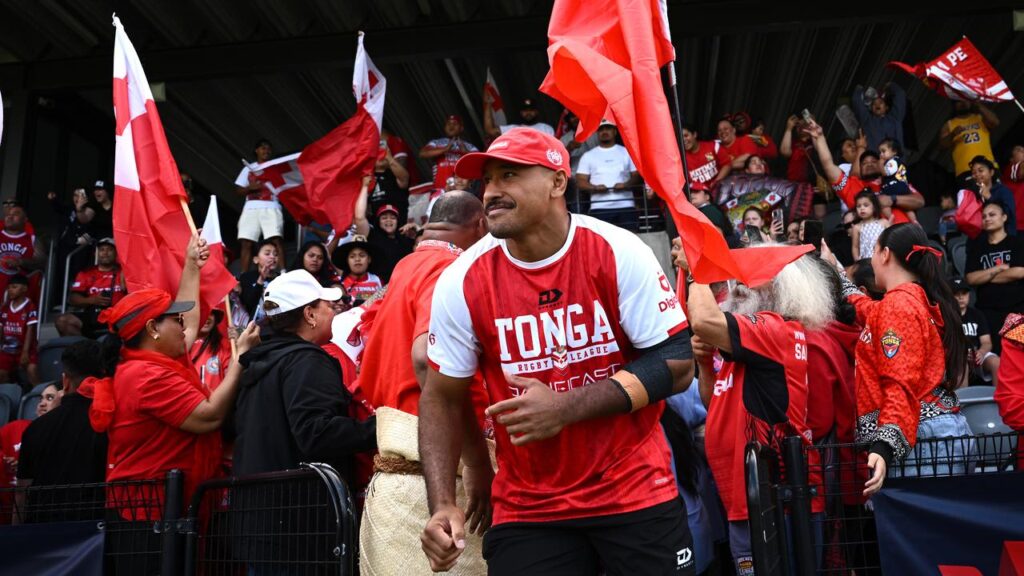 Tonga enforcer Felise Kaufusi has a World Cup date with an arch rival on his mind..
