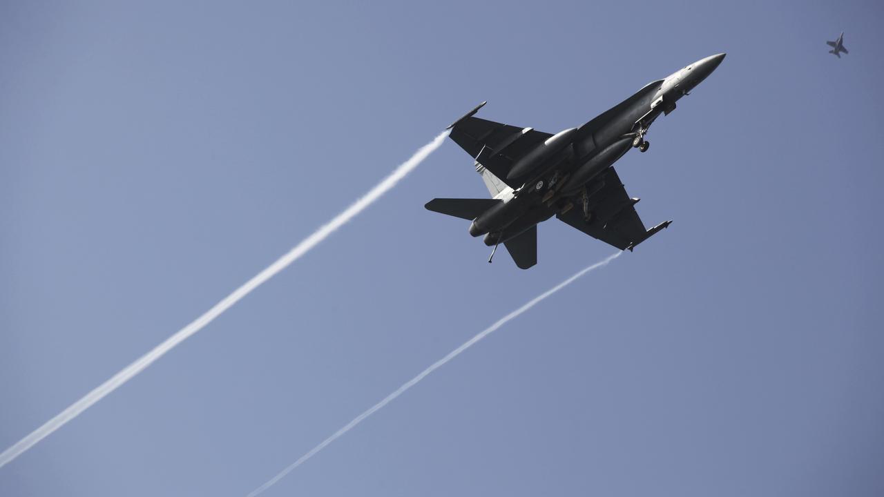 F-18 fighter
