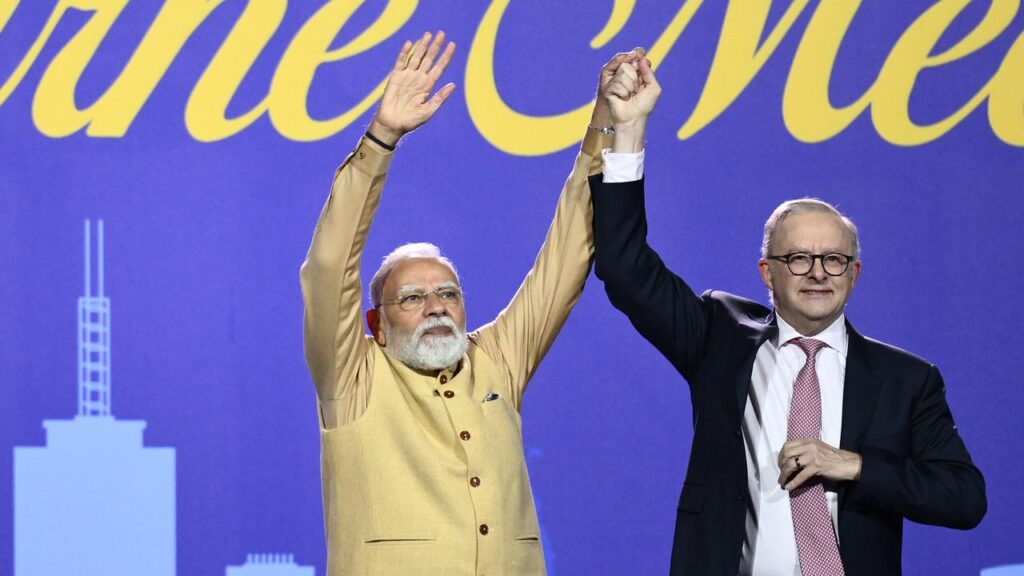 Prime Minister Anthony Albanese has hailed Prime Minister Narendra Modi as “a very dear friend”.
