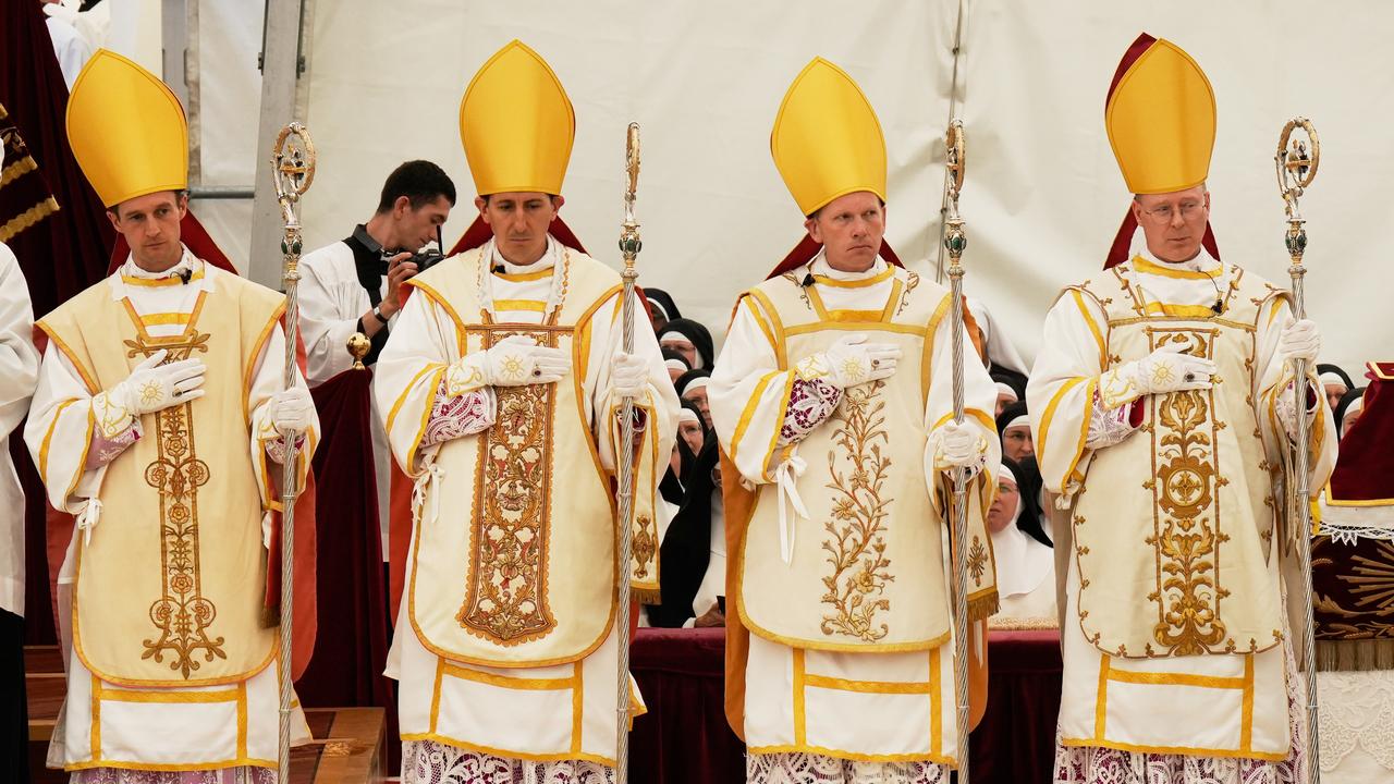 Newly consecrated bishops of the Society of St Pius X