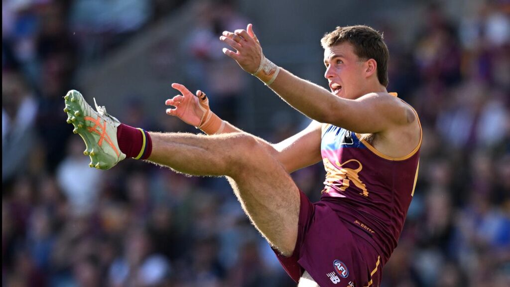 Brisbane’s Ty Gallop has been sent to the AFL tribunal for rough contact on Port’s Mitch Georgiades.
