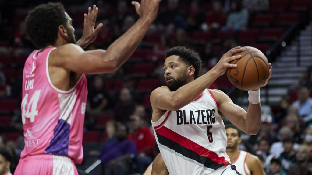 Skylar Mays, seen here with the Portland Trail Blazers, has signed with South East Melbourne.

