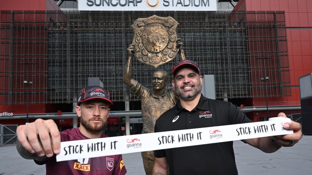 Greg Inglis is on a mission to break down barriers and stigma when it comes to mental health.
