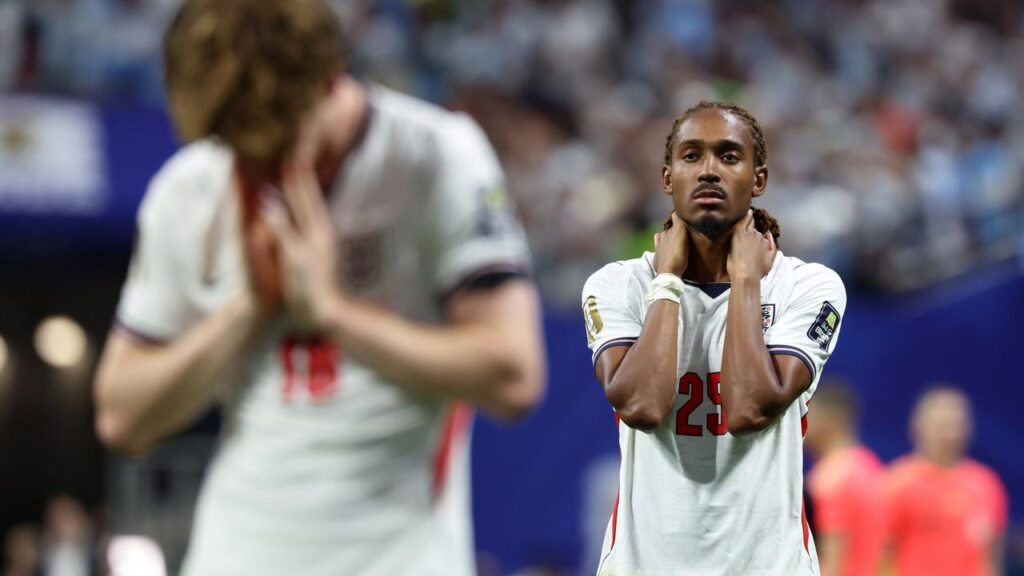 England’s dreams of ending a 60-year wait for World Cup glory hasn’t fallen just short yet again.
