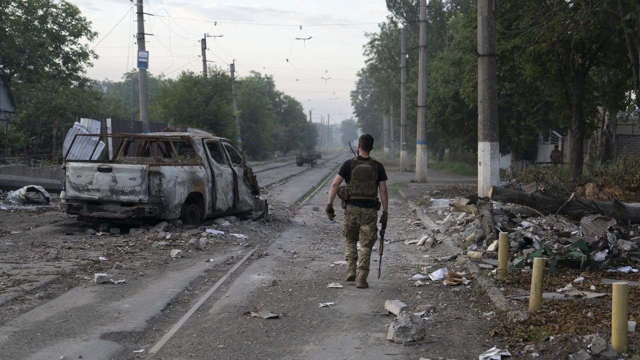 Ukrainian soldiers