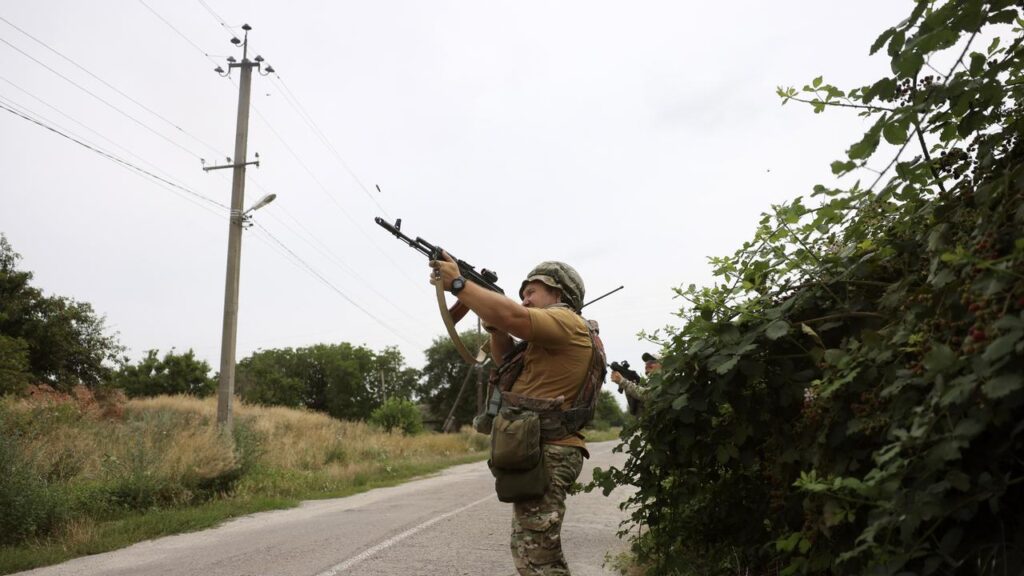 Ukrainian and US officials reportedly discussed a plan for an air ‌ceasefire to present to Russia.
