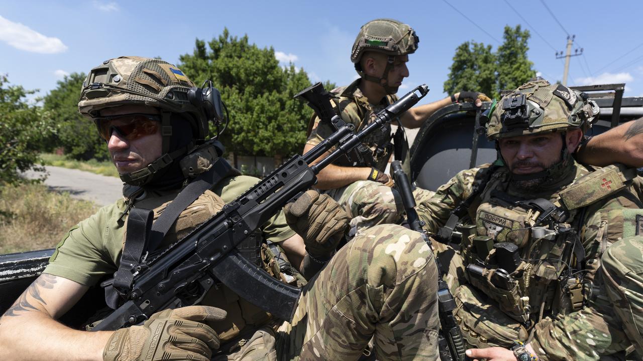 Ukrainian soldiers