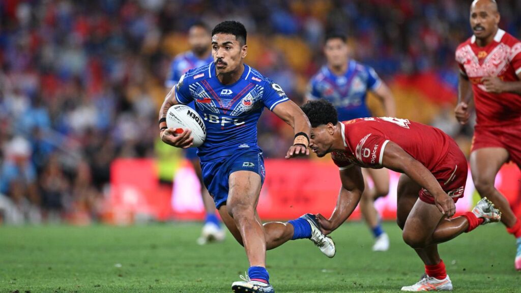 Deine Mariner has his sights set on winning the World Cup with Samoa.
