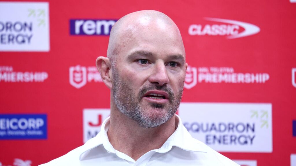 Dean Young is not saying too much before the Dragons board meets on Monday to decide the new coach.
