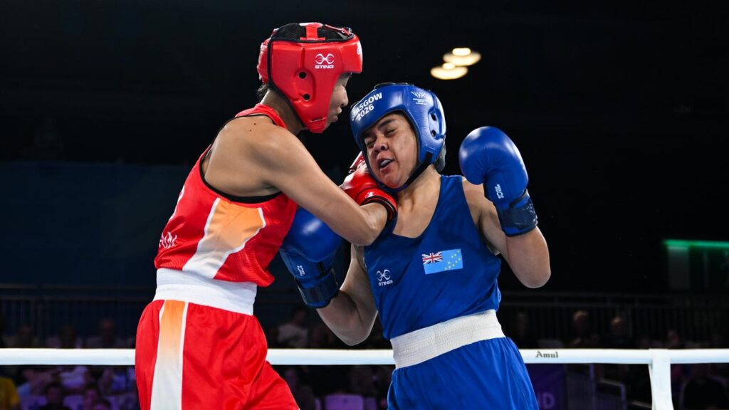 Tarona Taafaki earned Tuvalu the tiny South-Pacific nation’s first-ever Commonwealth Games medal.
