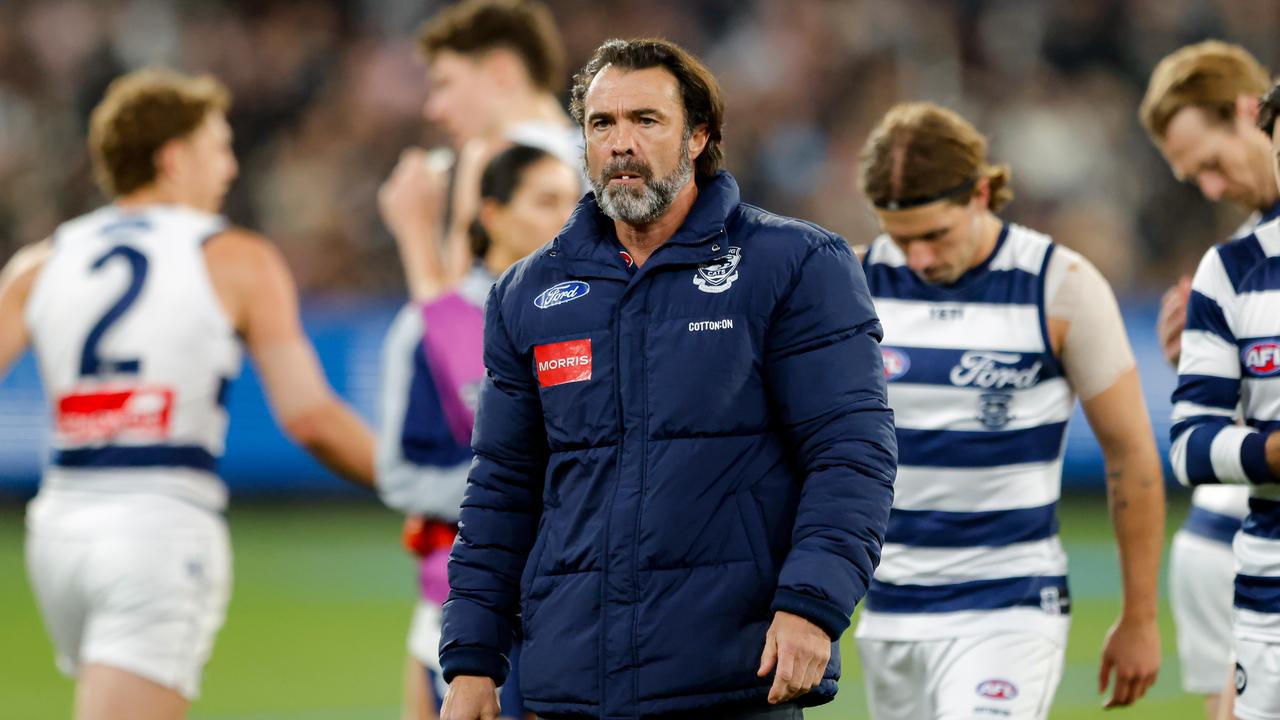 Geelong coach Chris Scott