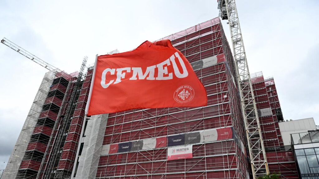 An ex-public servant quit her job ‘in fear’ after CFMEU stalked her family, an inquiry has heard.

