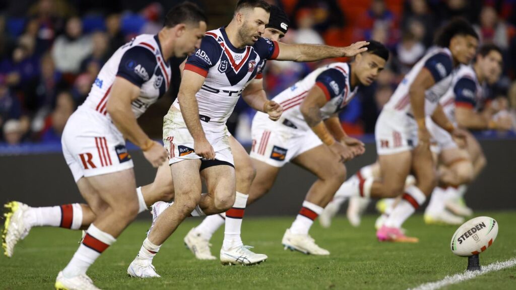 A mooted new NRL rule on kick offs will be trialled in a round 26 dead rubber.

