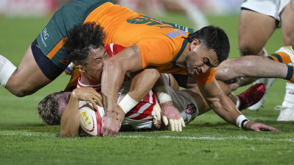 Australia came out on top of Japan as Les Kiss kicked off his tenure as Wallabies coach with a win. 
