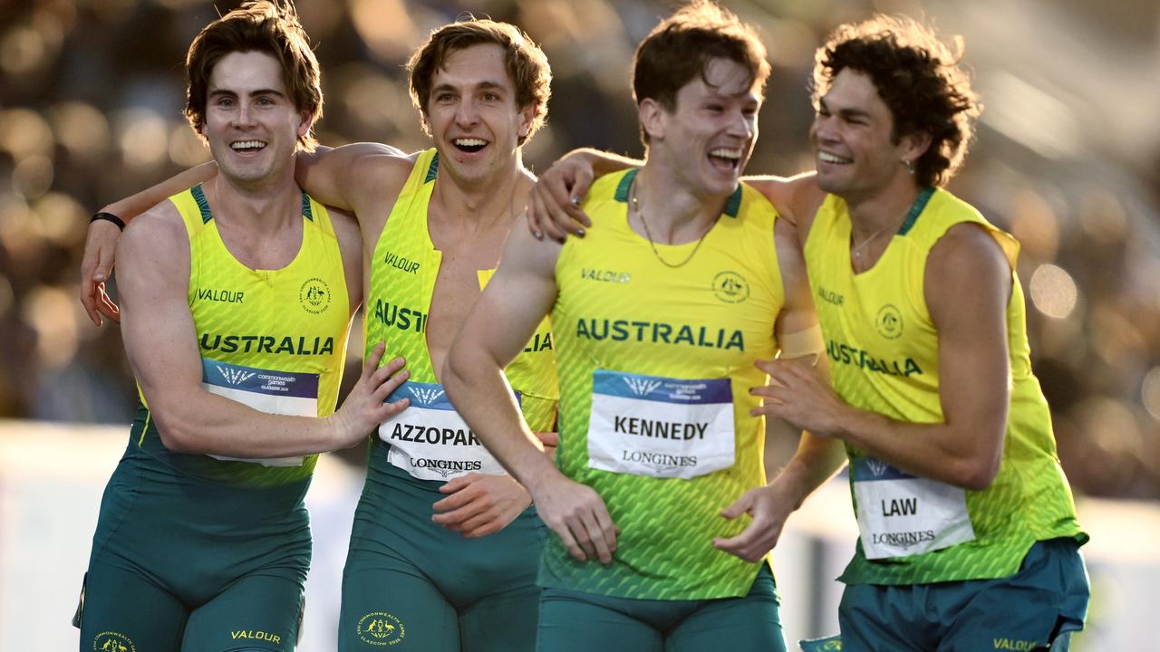 Rohan Browning, Joshua Azzopardi, Lachlan Kennedy and Calab Law.