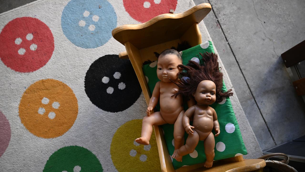 dolls in daycare centre