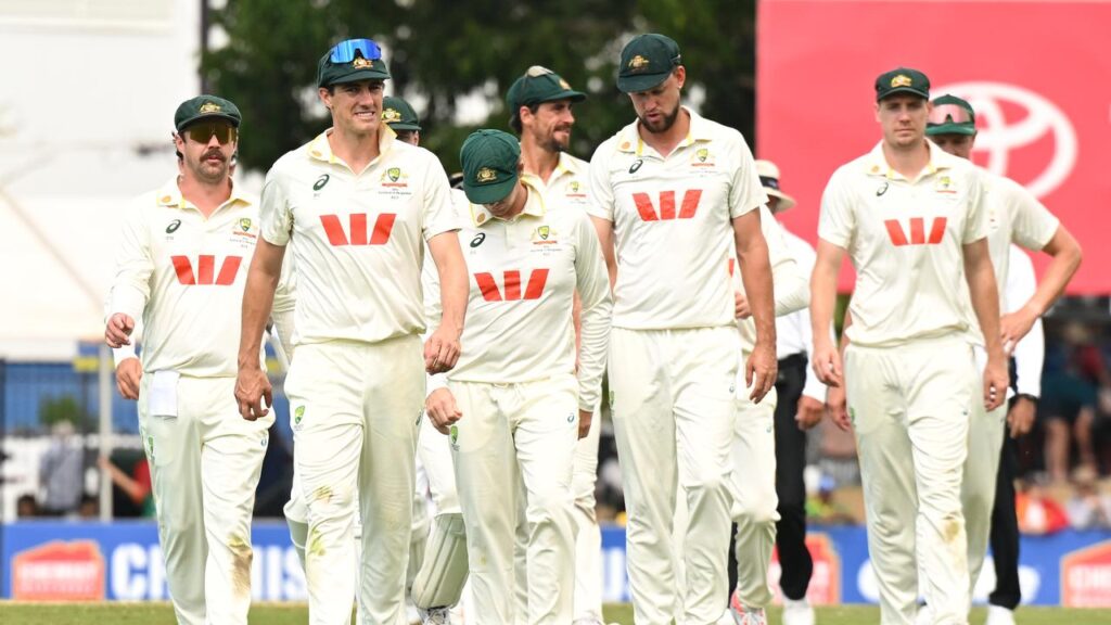 Australia will field first against Bangladesh in the second Test after Pat Cummins won the toss.
