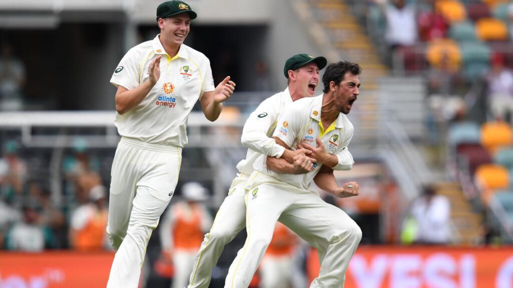 Mitchell Starc has become king of taking a wicket with the first ball of a Test match.
