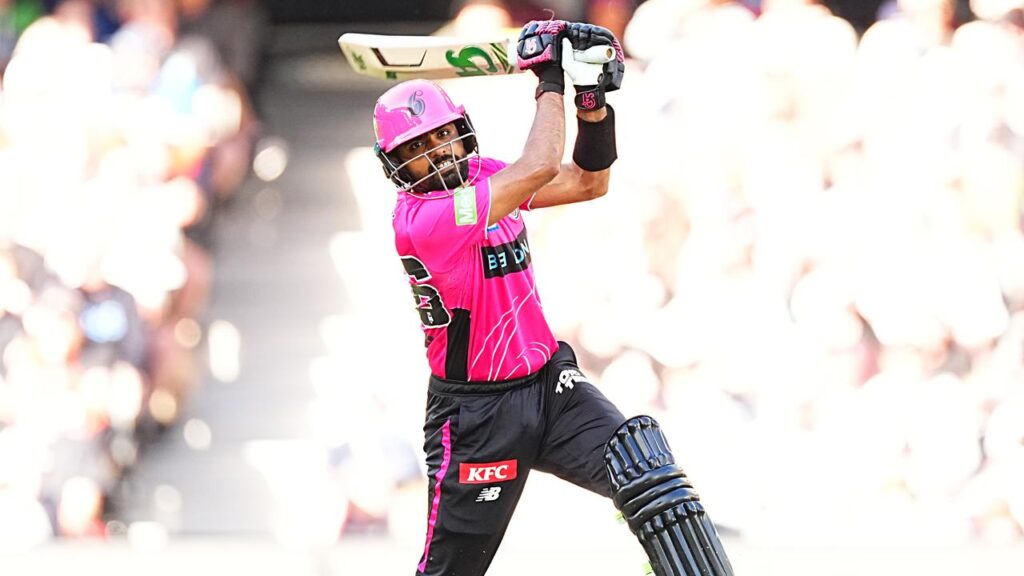 Pakistan’s Babar Azam was on the Sydney Sixers’ list last season, but may not feature in 2026/27.
