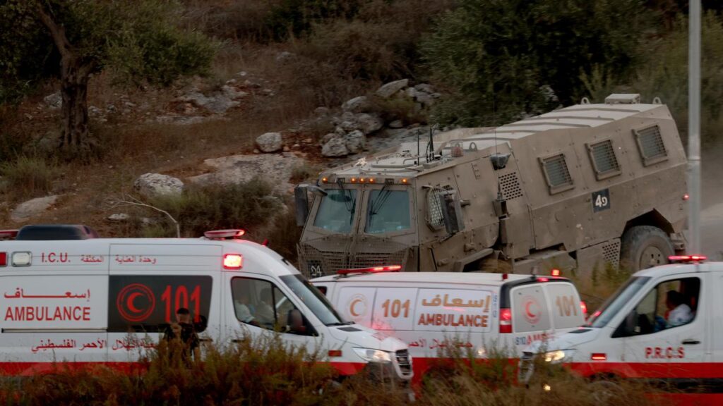 Radical Israeli settlers have attacked members of a US television crew and a Palestinian family.
