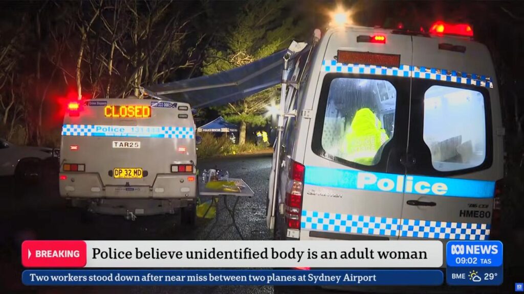 Police have confirmed remains discovered in a suitcase near Goulburn are not human.
