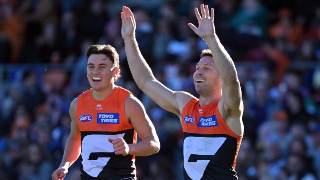 Toby Greene has got through Giants training and will take the field against Gold Coast.
