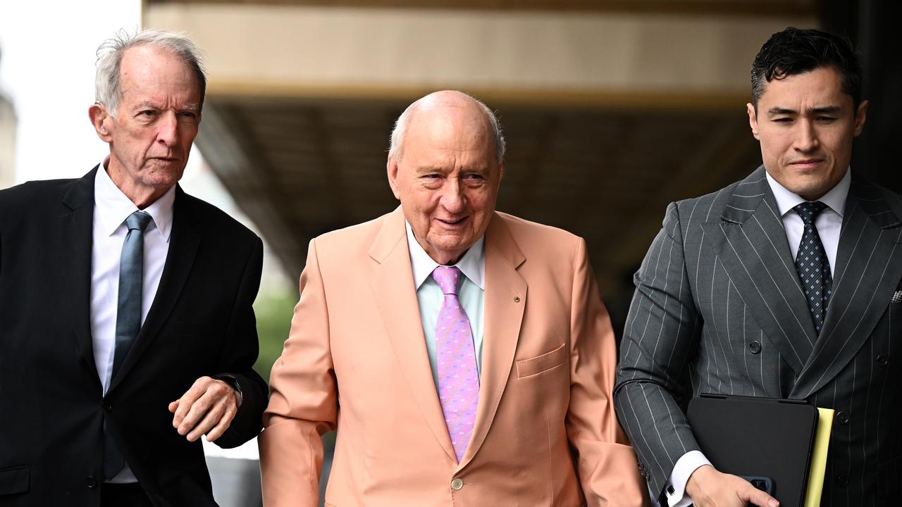 Former radio broadcaster Alan Jones (file image)