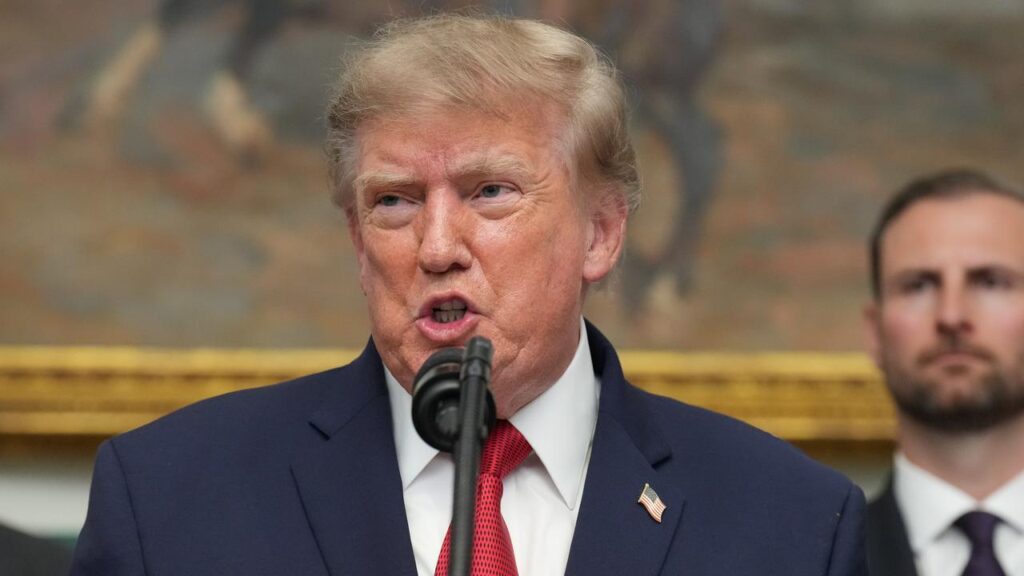 US President Donald Trump has vowed the ” most crushing economic operation ever” against Iran.
