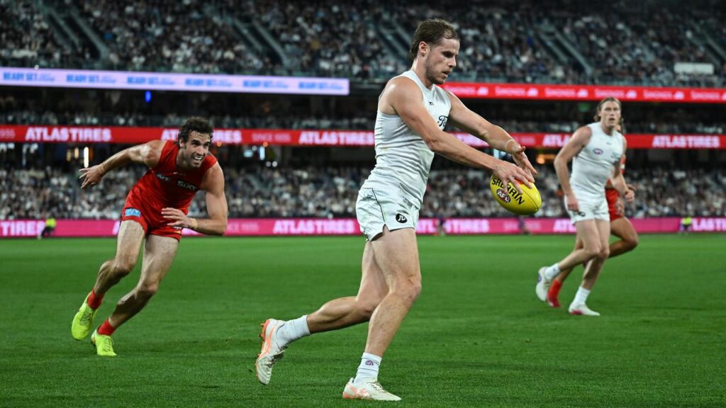 Jake Kolodjashnij’s concussion waiver has cost Geelong a $140,000 fine from the AFL.
