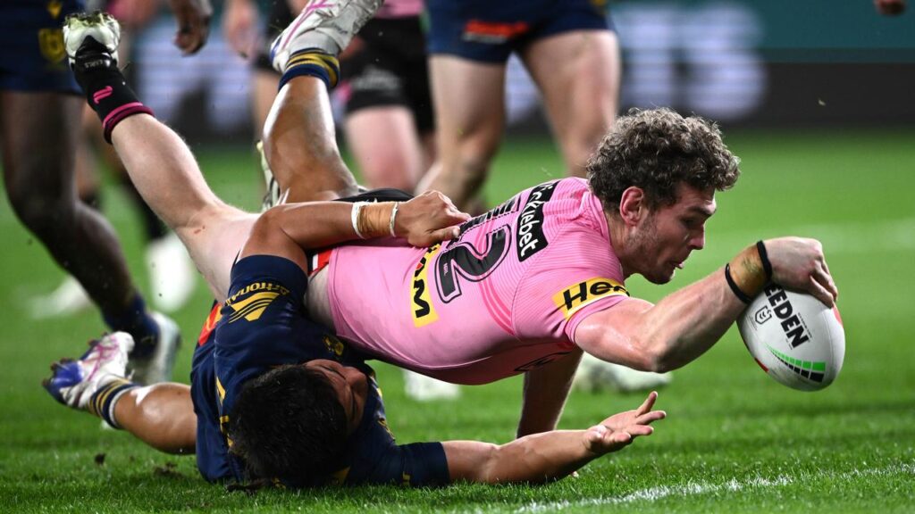 Liam Martin’s contract negotiations have been paused until after Penrith’s finals campaign.
