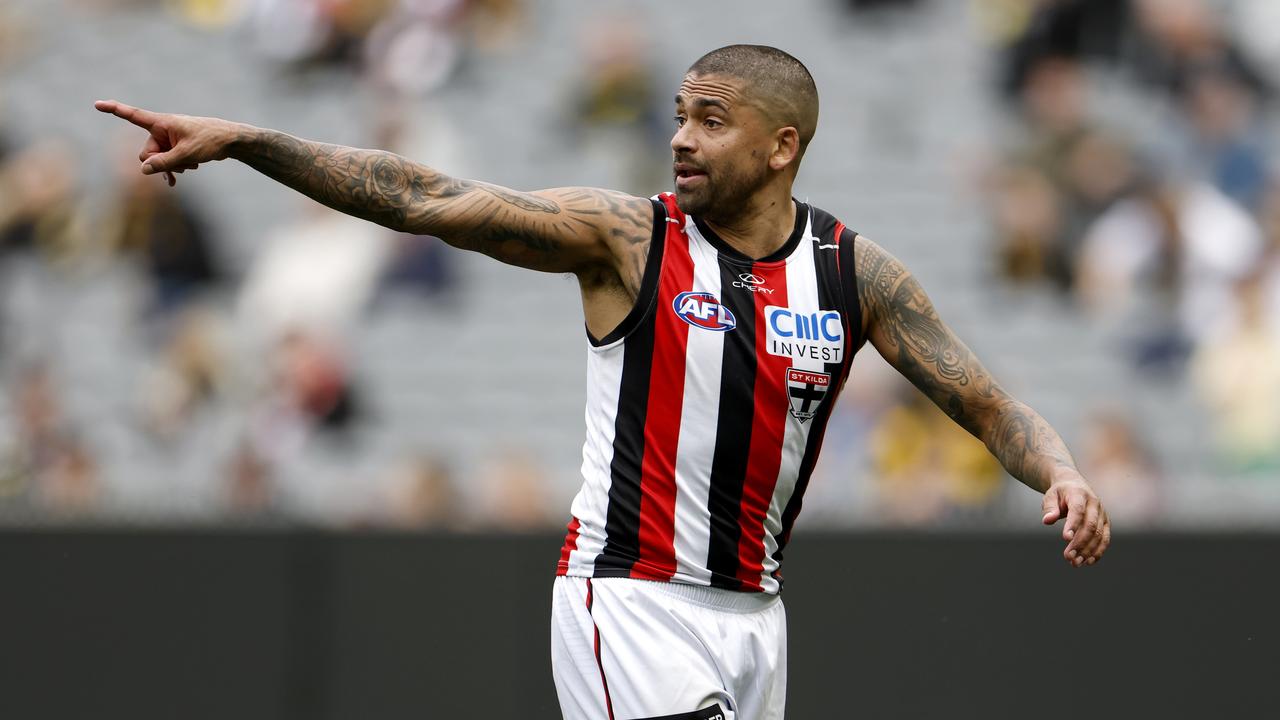 St Kilda's Brad Hill