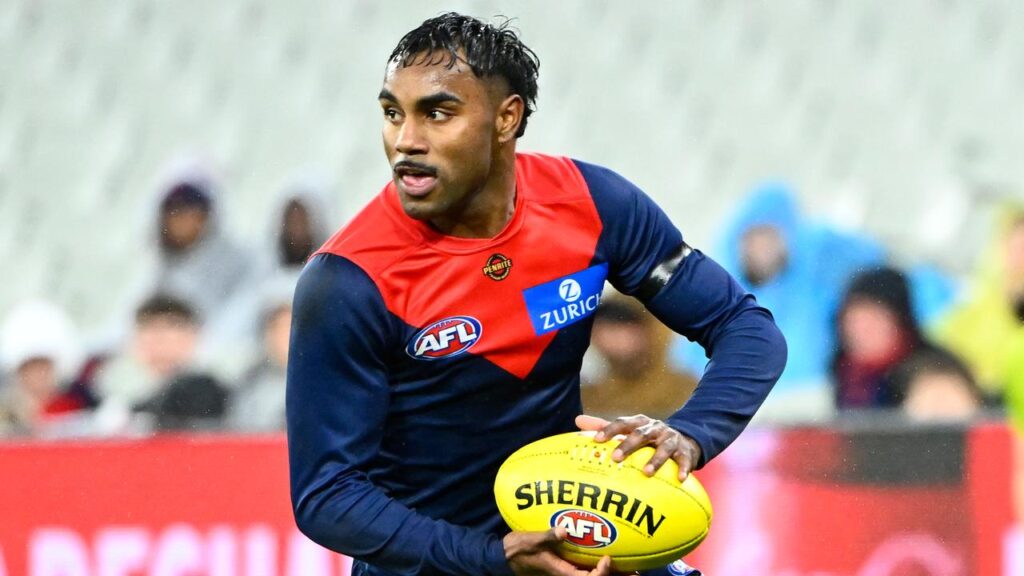 Melbourne’s Kysaiah Pickett has established himself as one of the most damaging players in the AFL.

