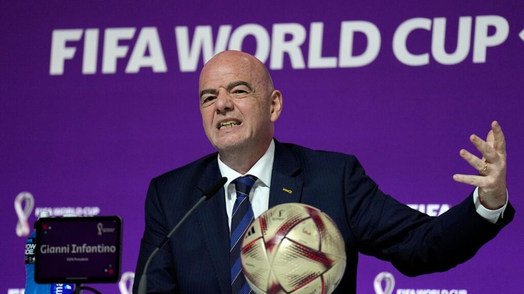 Gianni Infantino is under pressure after big gun confederations opposed his World Cup plans.
