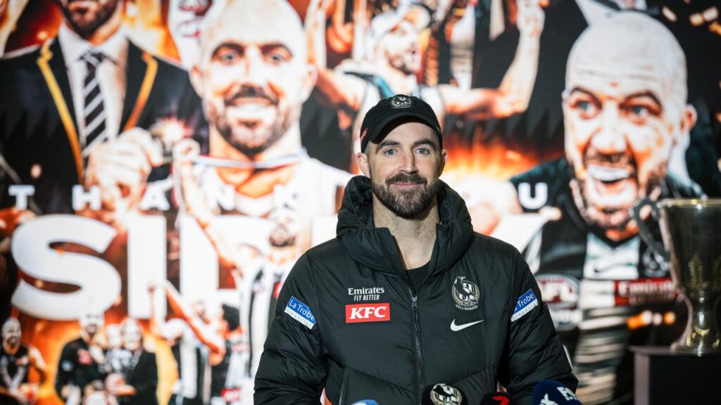 Collingwood veteran Steele Sidebottom changed his lifestyle before becoming a legend of the game.
