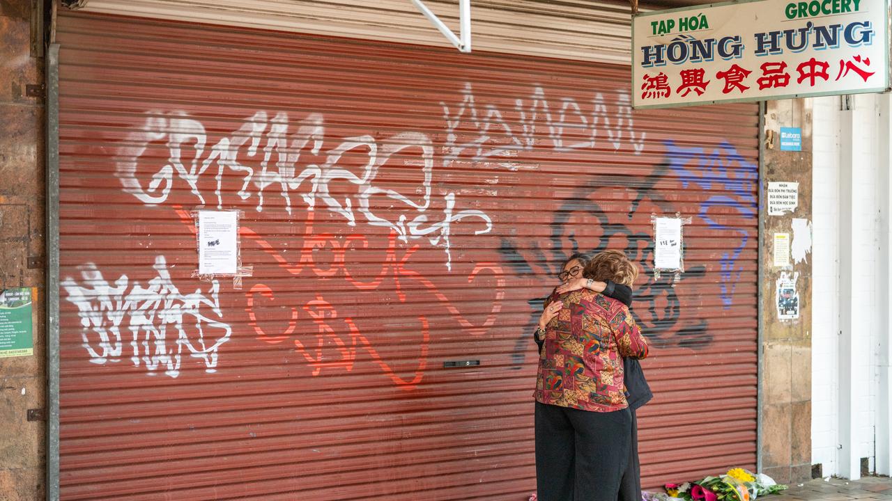 Flowers outside Hong Hung