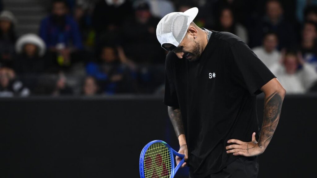 Nick Kyrgios has failed a drugs test in Mallorca and has been banned from tennis.
