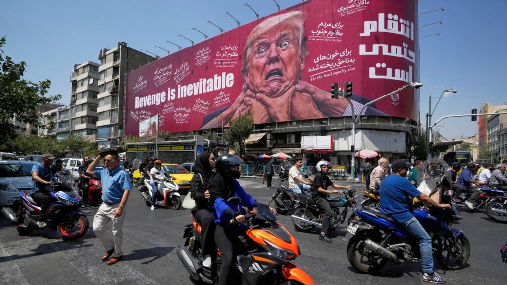 Iran warns its enemies “should wait for ​an attack” after the US unveiled its sanctions on Tehran.
