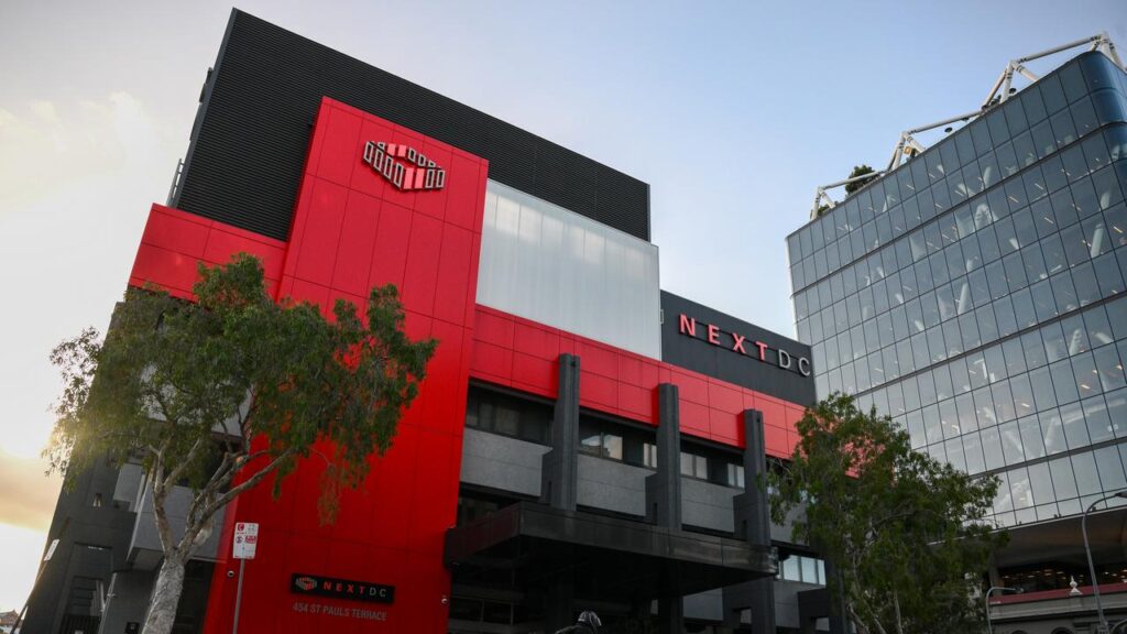 One of the 162 data centres operating in Australia, and there’s many more on the way.
