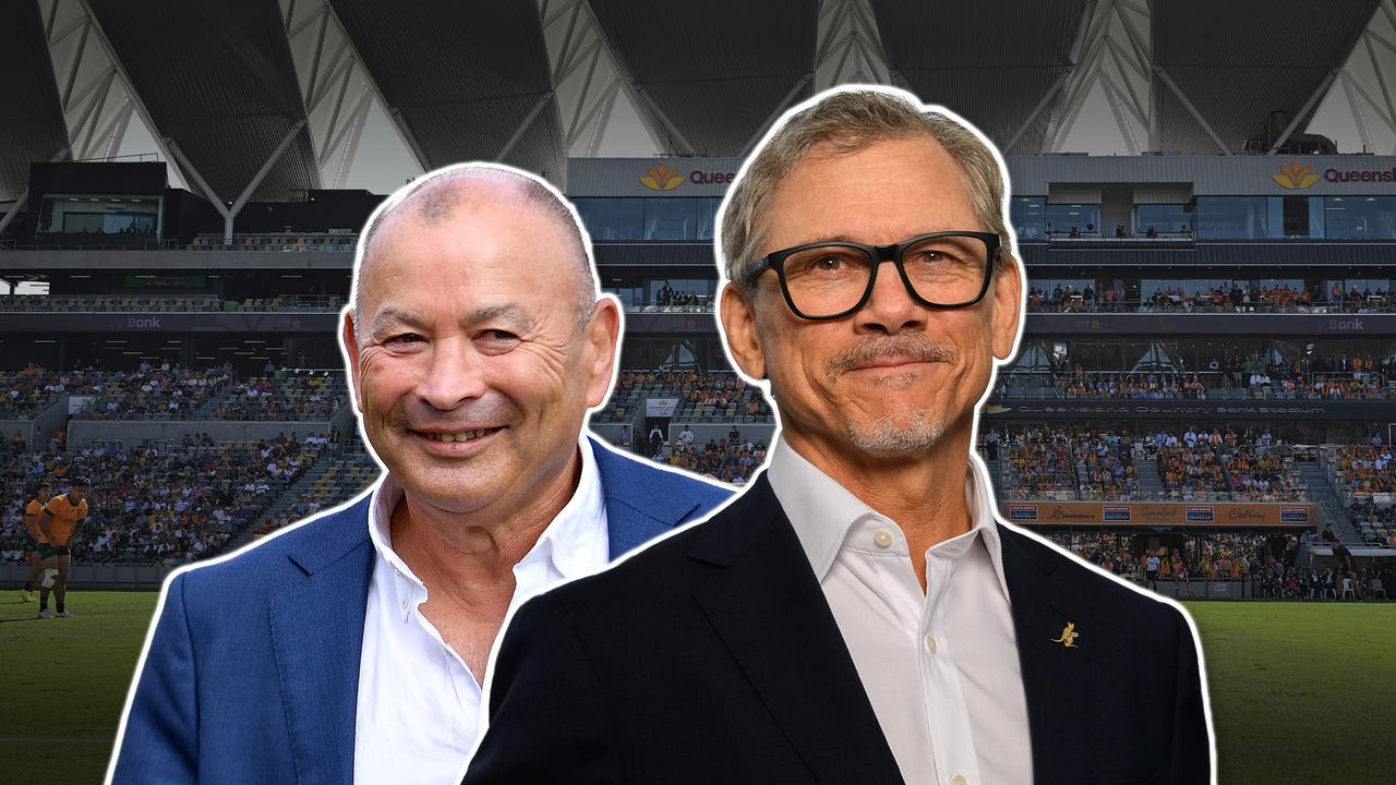 Eddie Jones and Les Kiss.