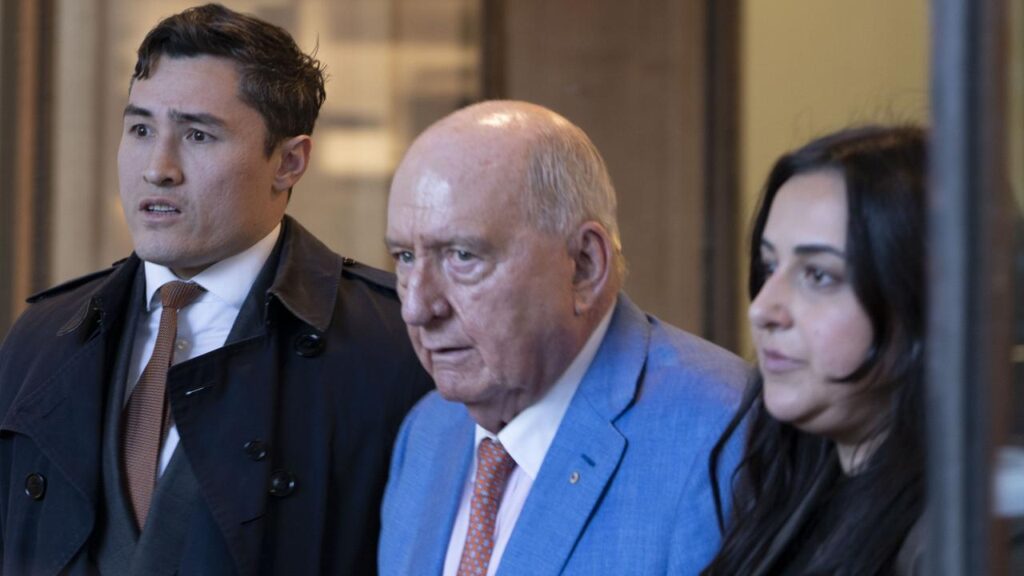 The first witness has been called in the case against former radio broadcaster Alan Jones.
