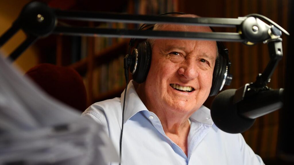 Behind the microphone, Jones enjoyed a hugely influential broadcasting career spanning 35 years.
