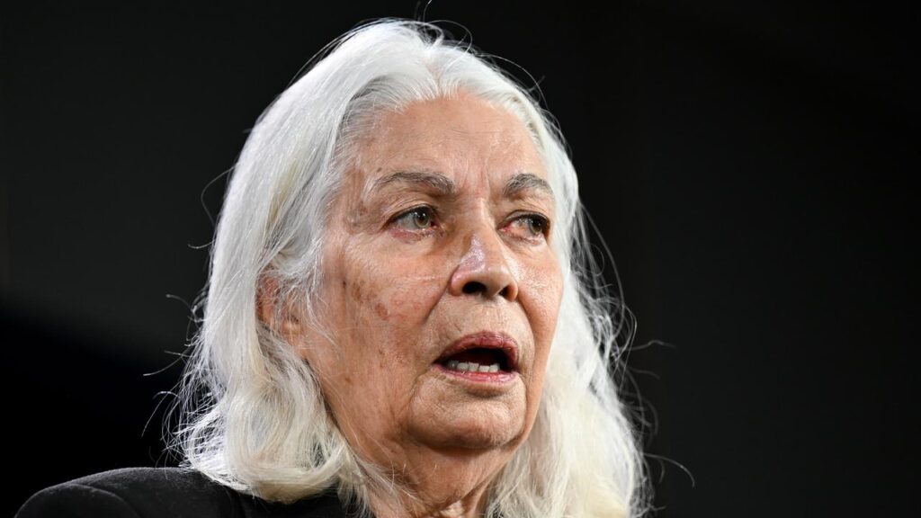 First Nations advocate Marcia Langton alleged police kicked in her hotel room door over her work.
