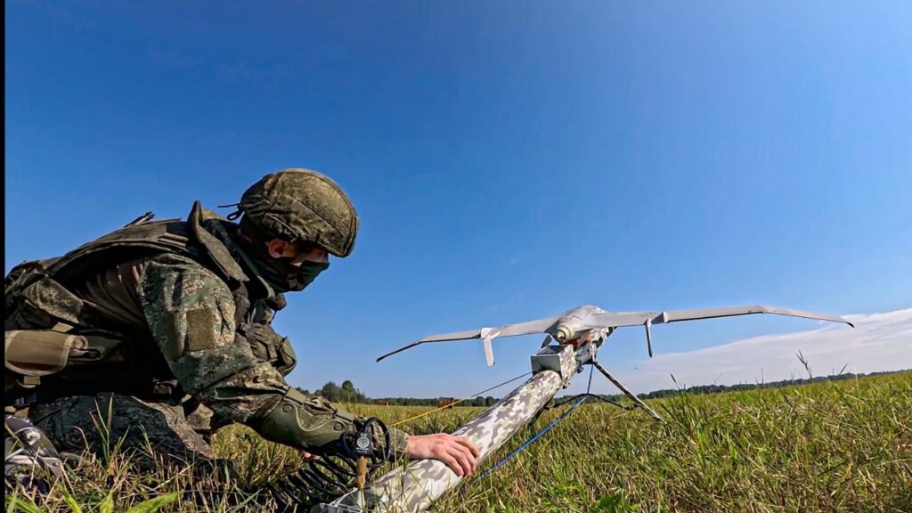 Ukrainian local authorities say Russian drone attacks have injured seven people in Kharkiv.
