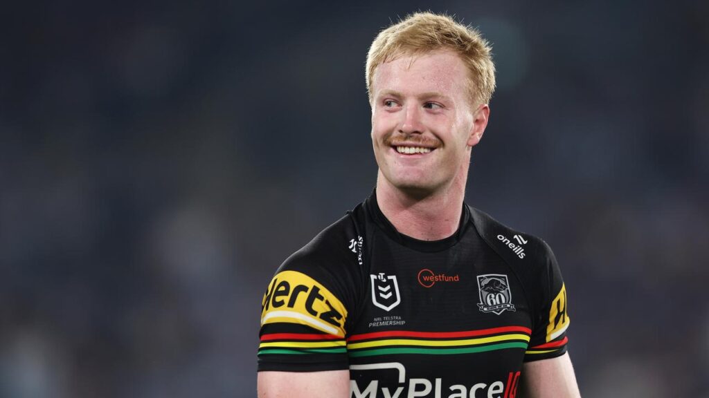 Tom Jenkins scored his 10th try double of the season for Penrith as they beat Canberra.
