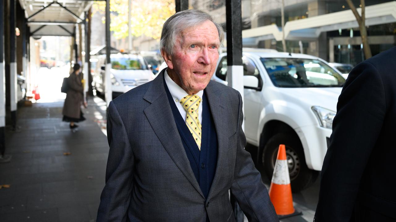 Hotelier Michael O'Hara leaves ICAC (file image)