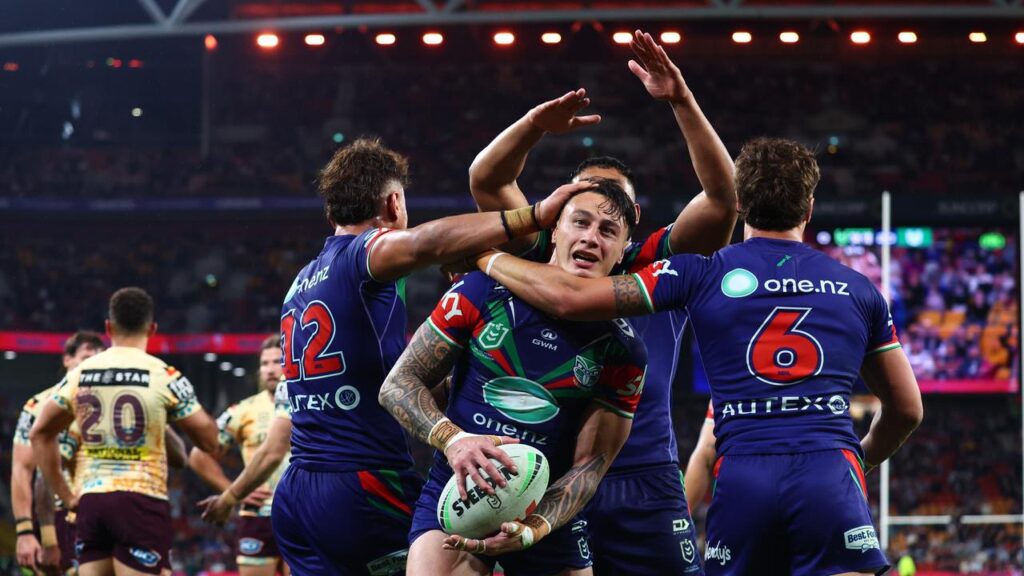 A try-scorer on Saturday, Warriors fullback Charnze Nicoll-Klokstad is facing a two-game ban.
