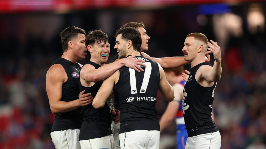 Carlton are playing finals in 2026 after securing a draw against the Western Bulldogs.

