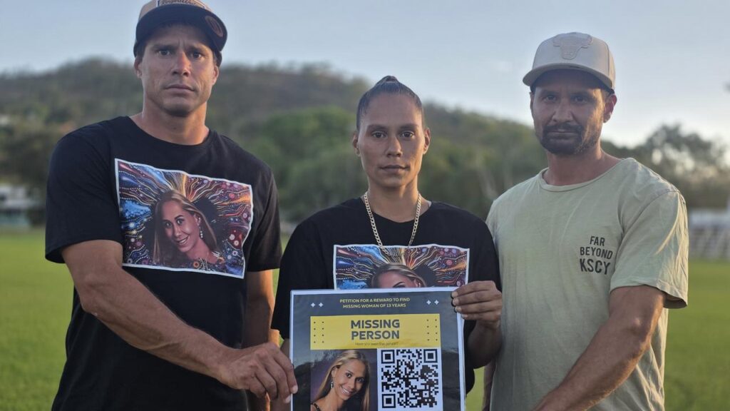 Minnie Clubb says her family will never stop searching for missing sister Monique.

